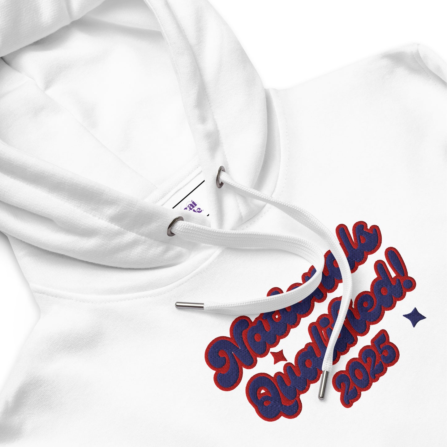 Nationals Qualified! - Embroidered Premium Eco Hoodie