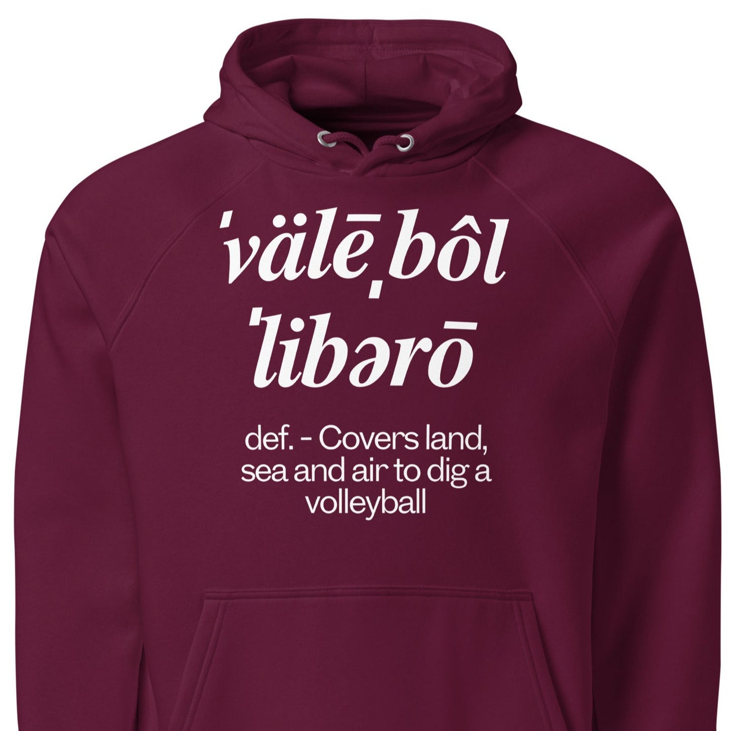 Phonetics Collection - Volleyball Libero Premium Sweatshirt