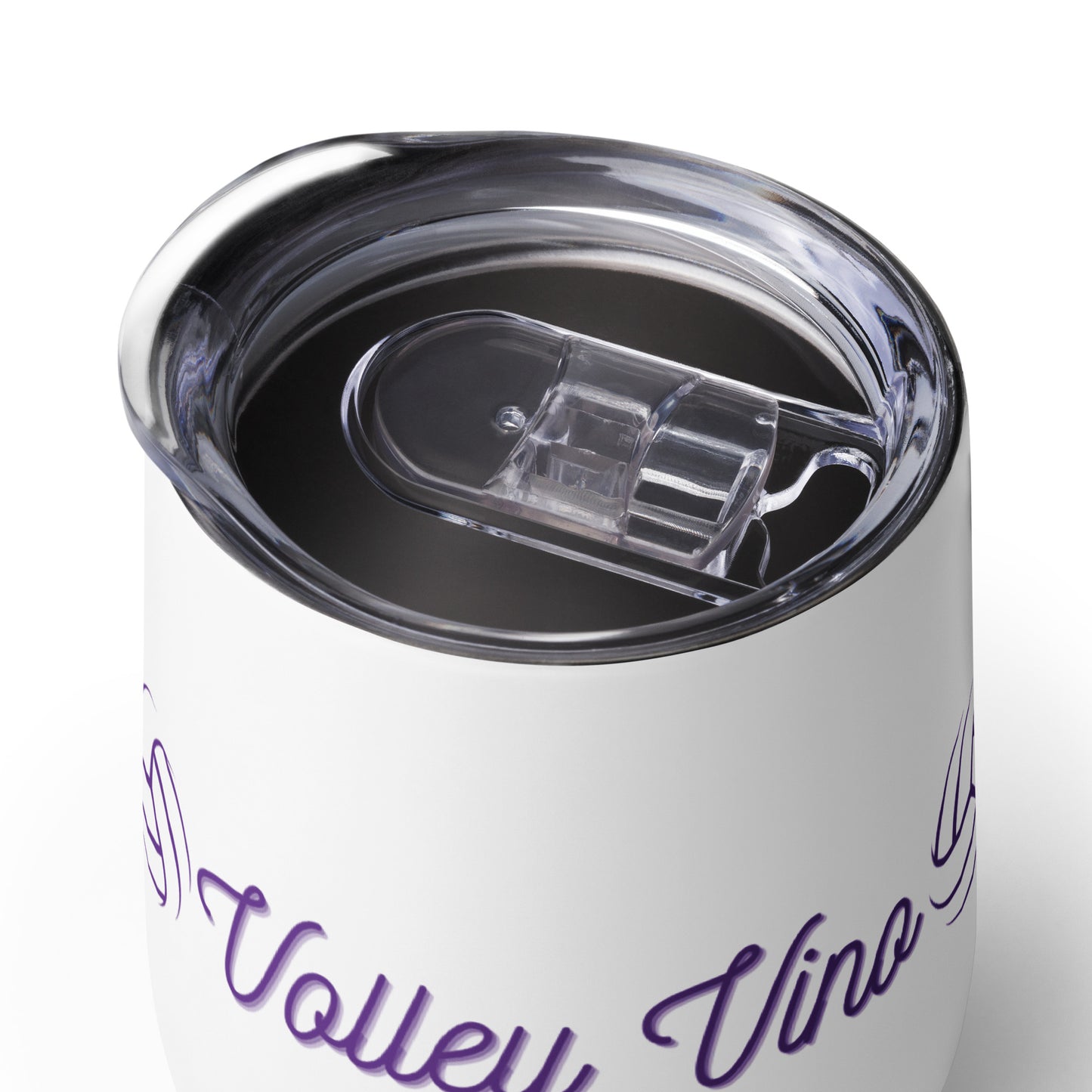 Volley Vino 12oz. Wine Tumbler (white)